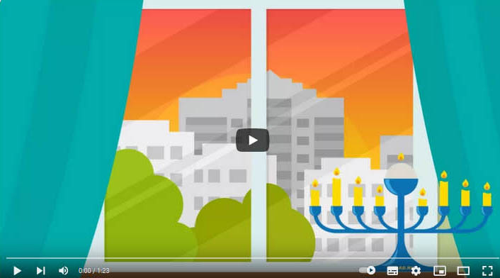 Как зажигать ханукальные свечи?