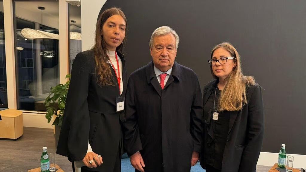 Израильская Правда. Встреча с генеральным секретарем ООН Антониу Гутерришем в Давосе