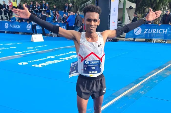 Израильская Правда. 🇮🇱 Израильский марафонец Гашау Аяле занял 3-е место 🥉