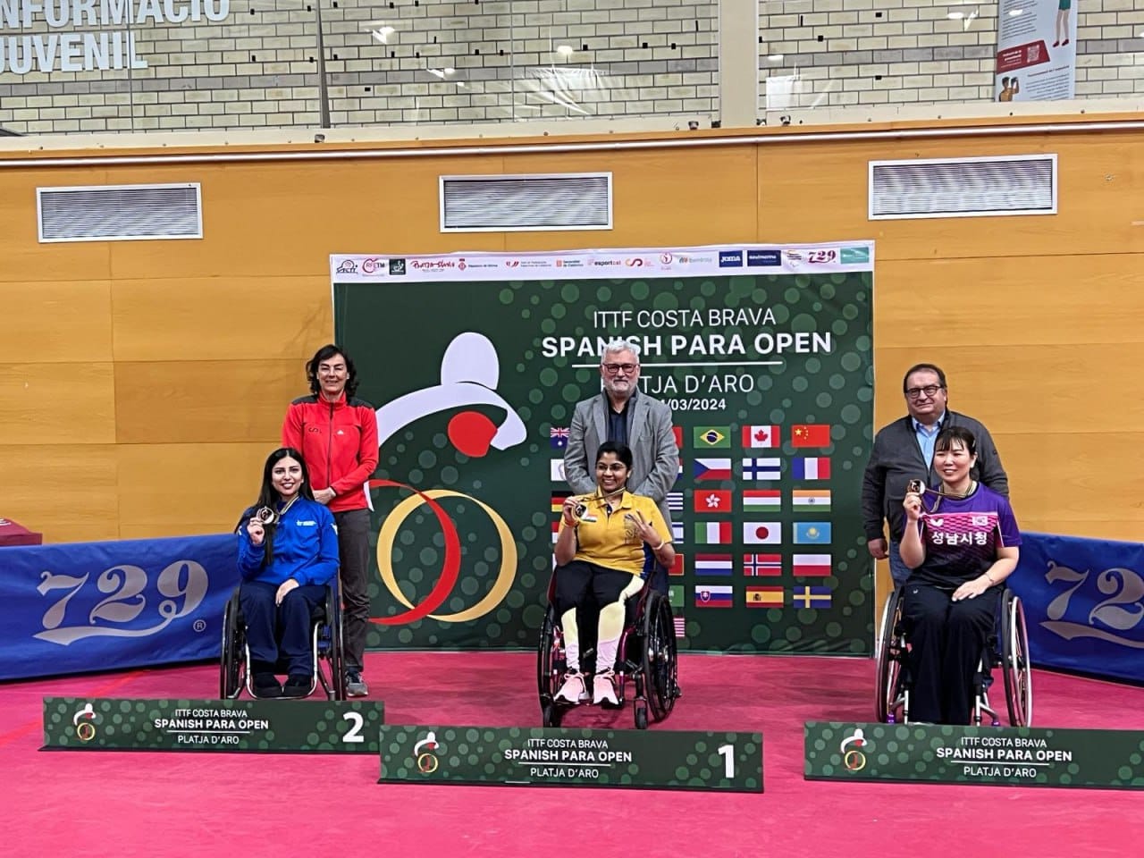 Израильская Правда. Израильская паралимпийская теннисистка Каролина Табиб завоевала серебро