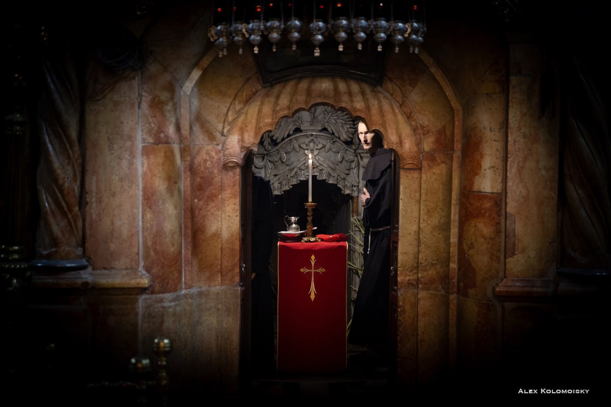 Израильская Правда. Католическое Пальмовое (вербное) воскресенье. Храм Гроба Господня. Иерусалим