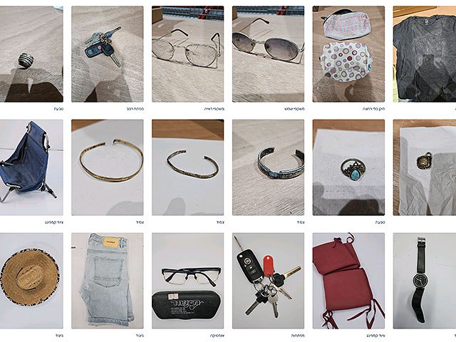 Израильская Правда. Кольца, игрушки, ключи, панамки: выставлены на опознание вещи с фестивалей Nova и Psyduck