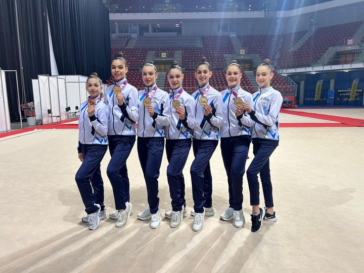 Израильская Правда. Художественная гимнастика. В групповом многоборье победили израильтянки