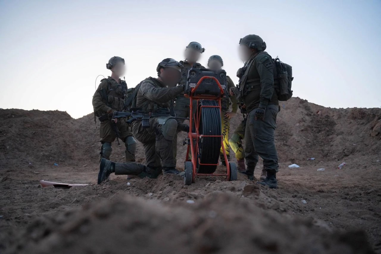 Израильская Правда. Военные детально показали, как уничтожают подземную инфраструктуру террористов.