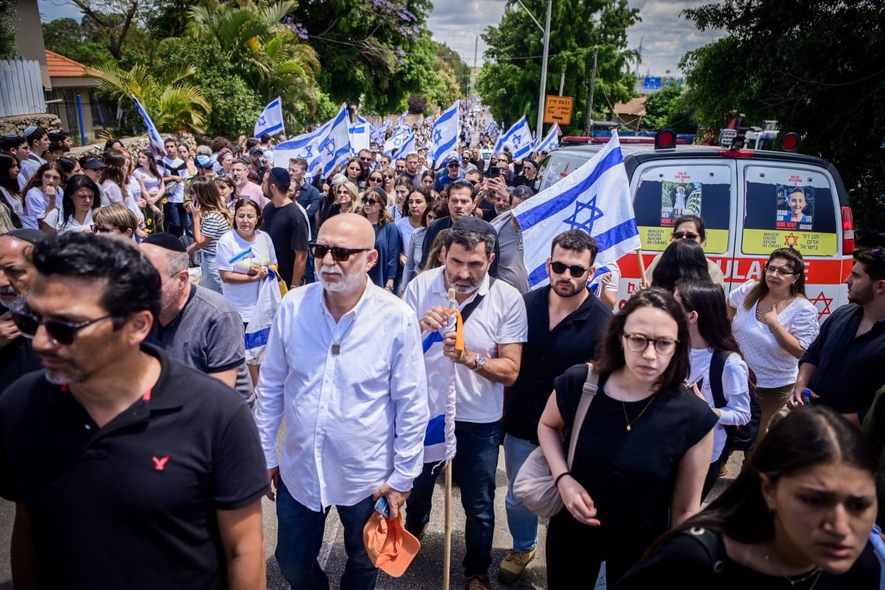 Израильская Правда — на военном кладбище в Раанане прошли похороны старшего сержанта Рубена Марка Мордехая Асулина.
