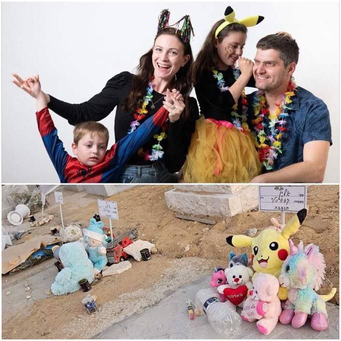 Израильская Правда. Одна счастливая семья, случайно оказавшаяся 7.10 на пути нелюдей ХАМАСа.