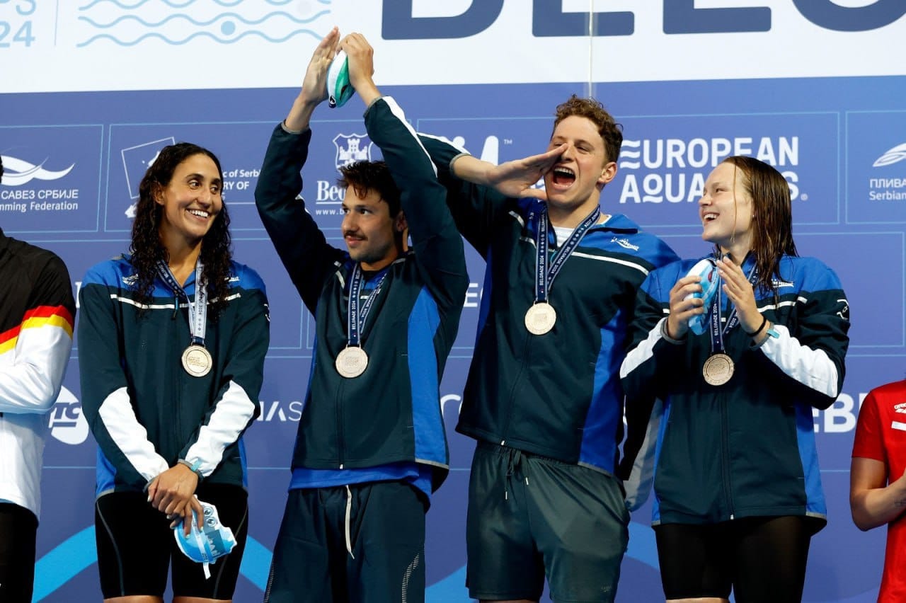 Израильтяне завоевали золотую медаль 🥇 в смешанной эстафете