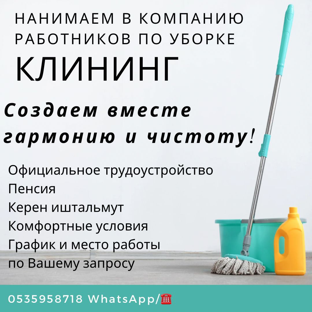 Израильская Правда — Работа в клининговой компании «Таглит Групп»