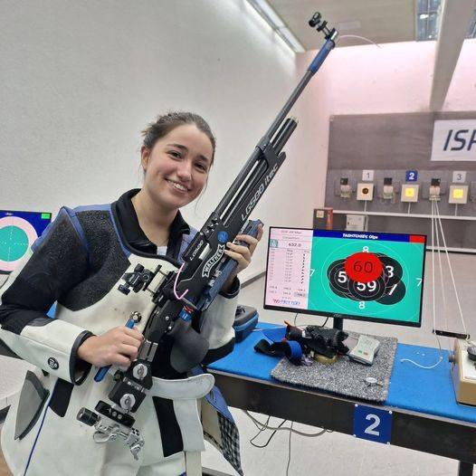 Стрелок Ольга Тащиев установила новый рекорд Израиля в олимпийской стрельбе