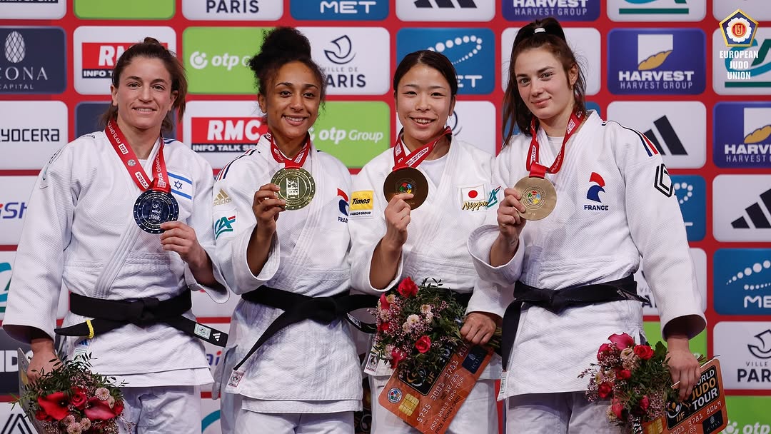 Израильтянка Тимна Нельсон-Леви (весовая категория до 57 кг) завоевала серебряную медаль