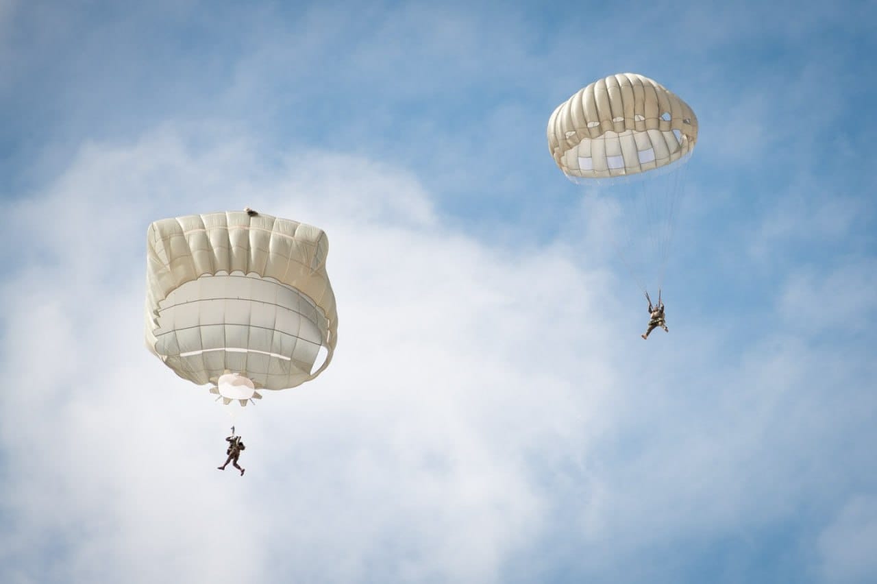 Десантники призыва августа 2024 года совершили первый прыжок с парашютом!