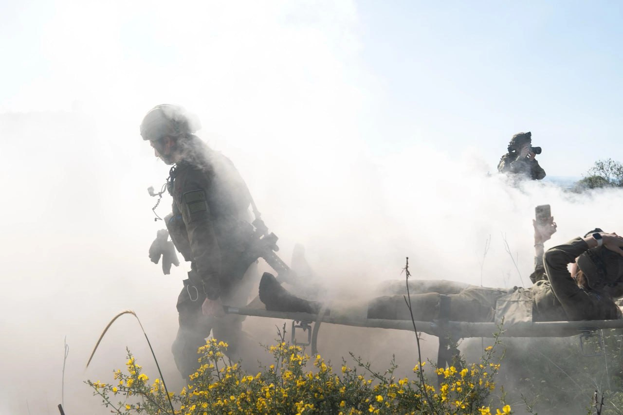 Учения и антитеррористическая операция ВВС и наземных сил в Иудее и Самарии