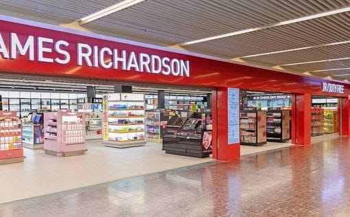 В Терминале 1 открыт новый Duty Free James Richardson