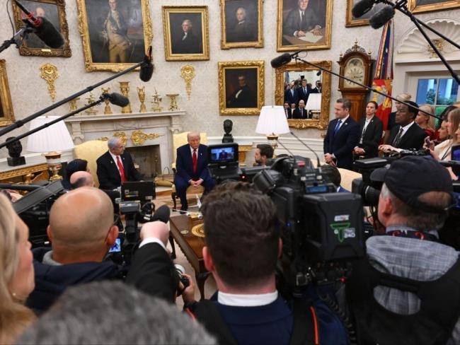 На встрече с Нетаниягу Трамп повторил предложение о захвате США Газы