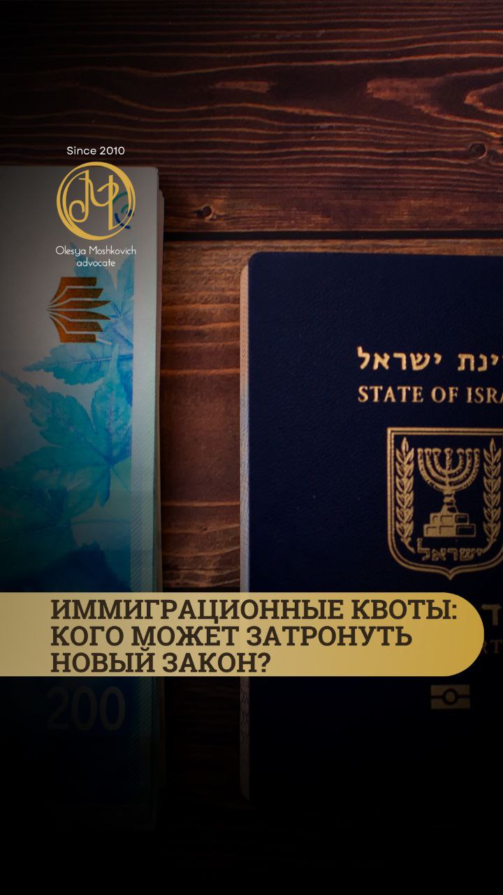 адвокат Олеся Мошкович — Всё чаще звучит слово «квоты». На иммиграцию, на родителей, на СТУПРО.
