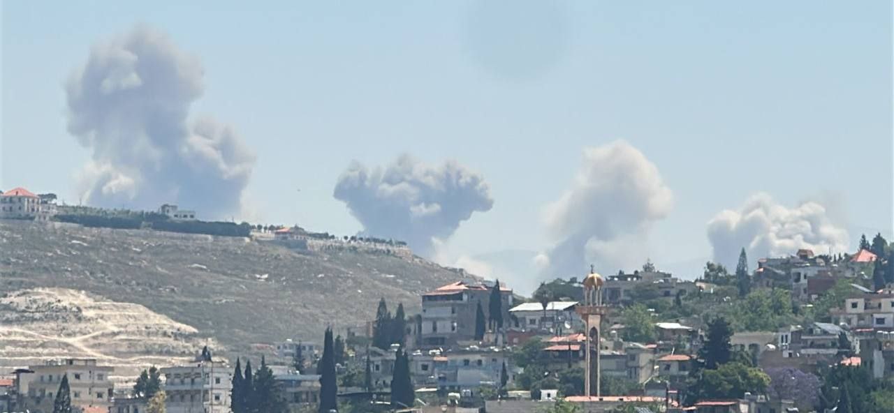 ВВС Израиля нанесли более 20 ударов по террорестической инфраструктуре Хезболлы в Набатии на юге Ливана