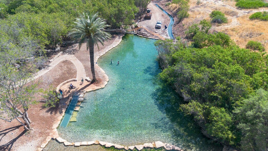 После инвестиций в размере 6 миллионов шекелей: открыт самый прозрачный источник в Израиле