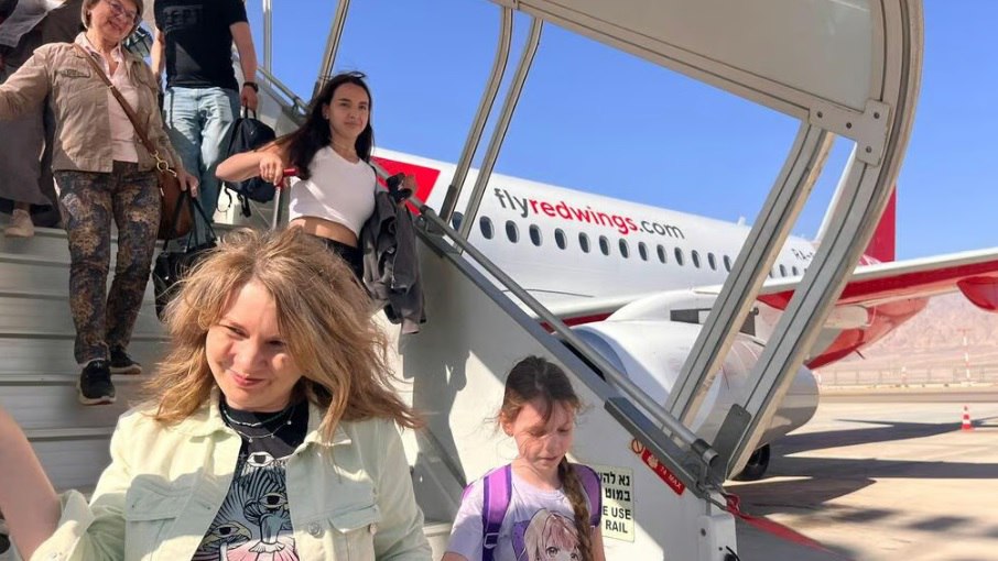 В Эйлат прилетел первый прямой рейс из Москвы за 5 лет!